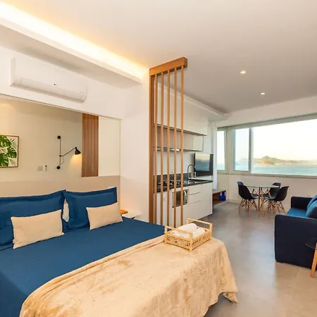 Studio Frente Mar Em Copacabana | A 3806/1203